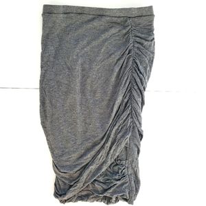 Cotton on stretchy mid sized gray pencil skirt XS
